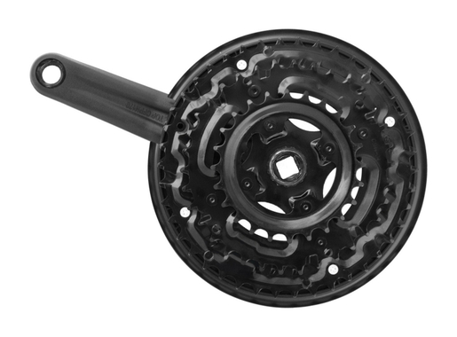 Srednji pogon mtb crni 42/34/24 t wheeltop 3600112