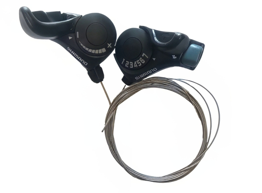 Ručice menjača shimano l+d 3/7 brzina tourney asltx30r7at+asltx30lfbt 3245210