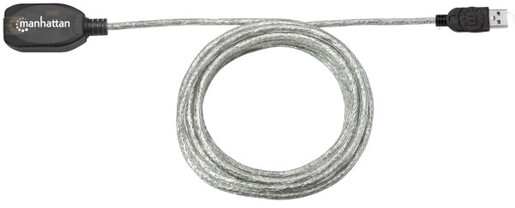Kabl Manhattan 519779 USB-A M/F 2.0/480Mbps/produžni aktivni/5m