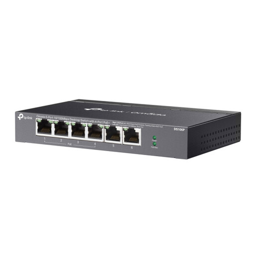 LAN Switch TP-Link DS106P 6x1G/4PoE/67W