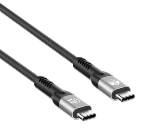 Kabl Manhattan 356381 USB-C M/M 3.1/8K/60Hz/Thunderbolt 4/40Gbps/PD/2m