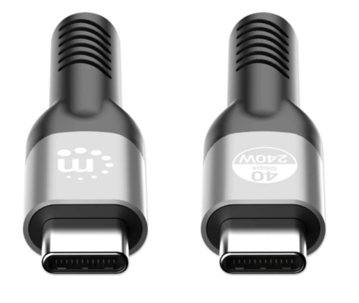 Kabl Manhattan 356381 USB-C M/M 3.1/8K/60Hz/Thunderbolt 4/40Gbps/PD/2m
