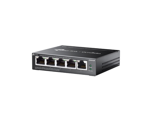 TP-LINK_ ES205GP 5-Port 10/100Mbps Gigabit Switch sa 4-Port PoE+