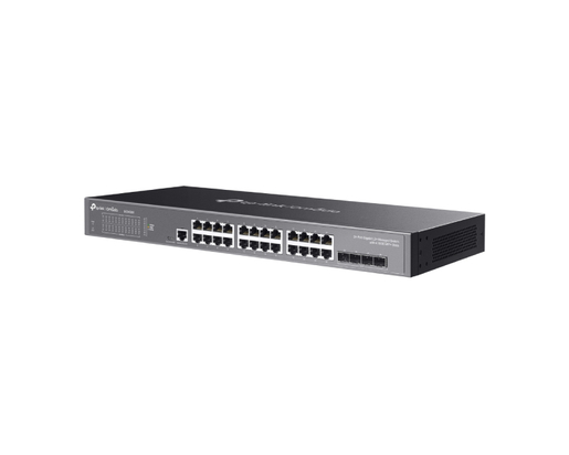 TP-LINK_ SG3428X Omada 24-Porta Gigabit L2+ upravljiv Switch sa 4 10GE SFP+ Slota