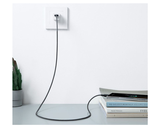 ANKER 322 USB tip-A na USB tip-C kabl M/M 1.8m, 18W, pleteni, crni