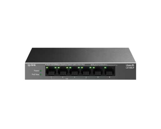 TP-LINK_ LS106LP(UN) 6-port 10/100mbps Desktop switch
