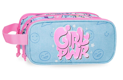 Movom girl power prazna pernica sa 3 pregrade 30.747.41