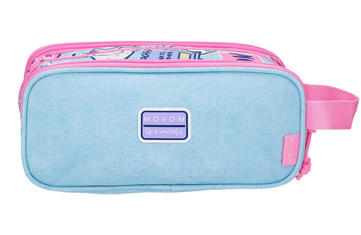 Movom girl power prazna pernica sa 3 pregrade 30.747.41