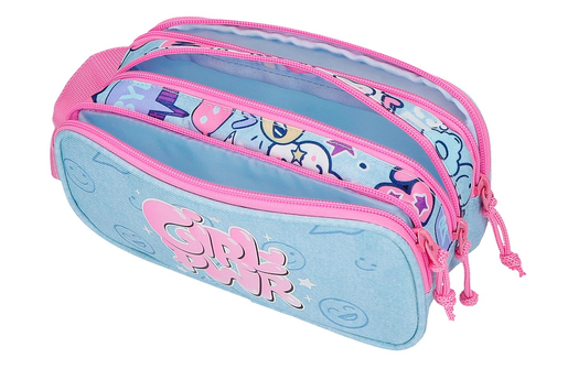 Movom girl power prazna pernica sa 3 pregrade 30.747.41