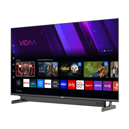 VOX LED TV 43" 43SBV684F, Full HD, VIDAA SMART TV, DVB-T2/C/S2, Frameless, Dolby Audio