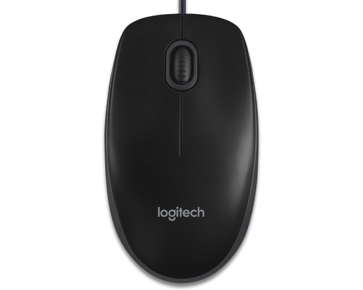 LOGITECH_ B100 Optical USB crni x