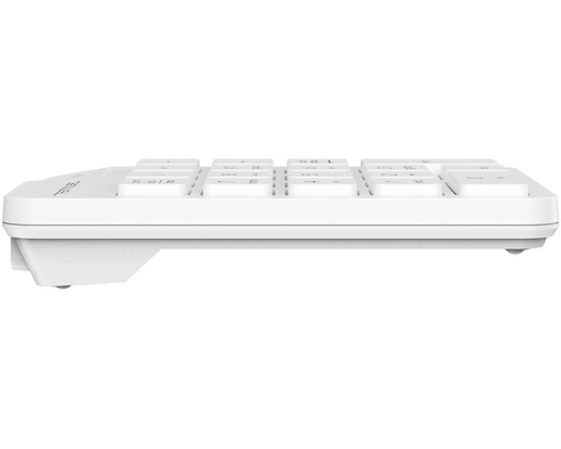A4 TECH FGK21C FSTYLER 2.4G Wireless Numeric Keypad USB Type-C bela tastatura
