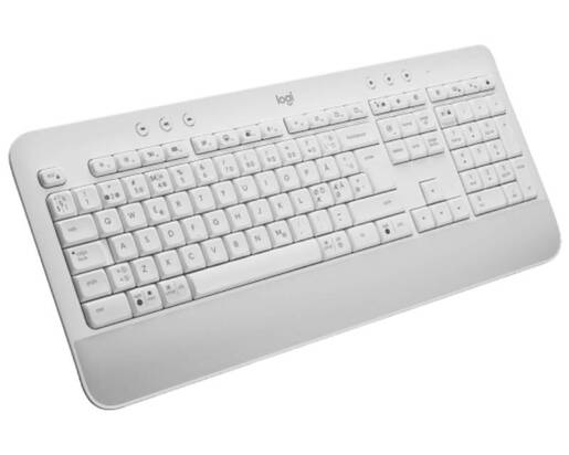 LOGITECH K650 Signature Wireless US bela tastatura