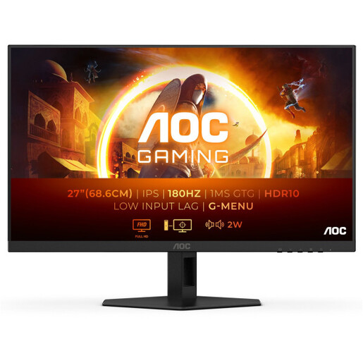 Monitor 27 AOC 27G4XE, IPS 1920x1080, 180Hz, 0.5ms, 2xHDMI, DP, G-sync