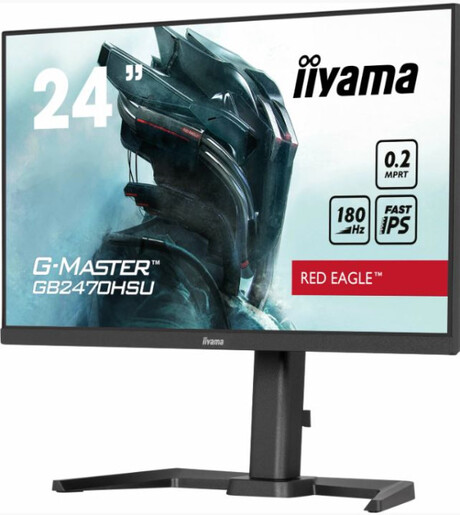 Monitor 23.8 Iiyama GB2470HSU-B6, IPS 1920x1080, 180Hz, 0.2ms, HDMI, DP, USB