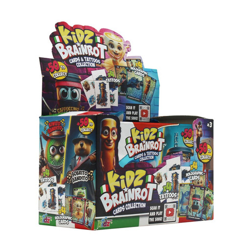 BRAINROT KARTE I TATTOO ASST