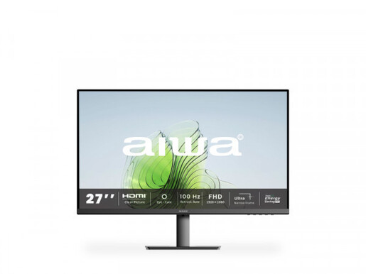 Monitor 27 Aiwa MF2705-B, IPS 1920x1080, 75Hz, 5ms, HDMI, VGA, VESA