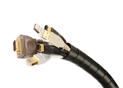 Organizer kablova S-LINK SL-197 28mm/20m/crni