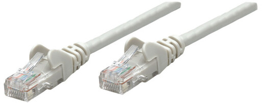 LAN UTP kabl intellinet 319768 Cat5e CCA//Sivi/3m