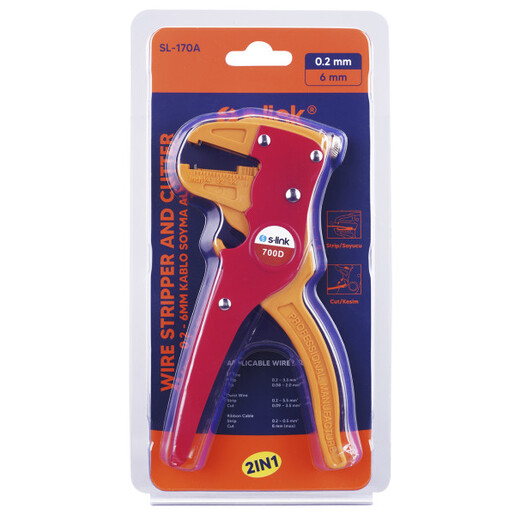 Klešta za blankiranje S-LINK SL-170A 0,2-6mm