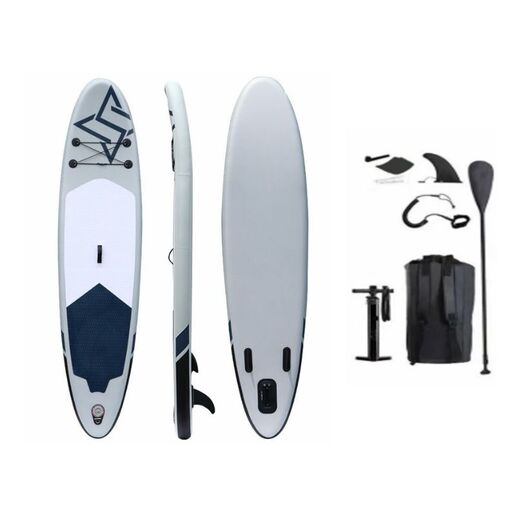 SUP daska na naduvavanje 315*76*15cm - siva R0219