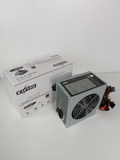 Napajanje Raptor 500W Office Series 12cm fan/80plus, RC500-12