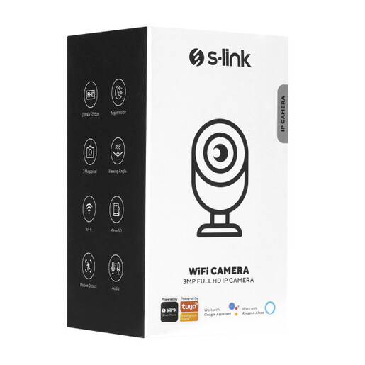 IP kamera S-LINK SL-IND02 3.0MP/PTZ/WiFi/TF/Tuya