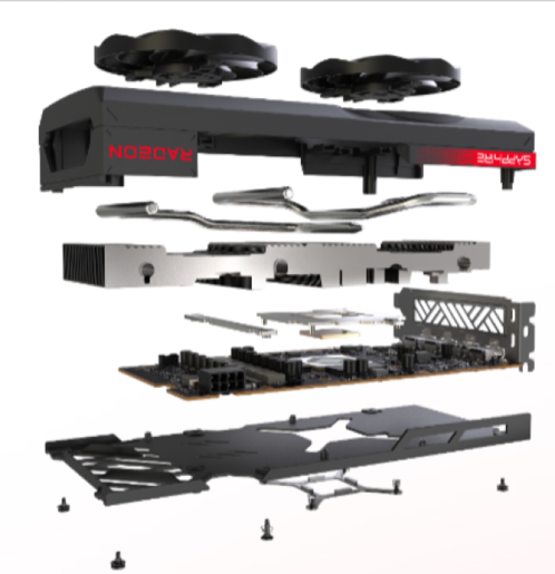 Grafička karta Sapphire Radeon RX 7600 Gaming OC Pulse 8GB GDDR6, 11324-01-20G