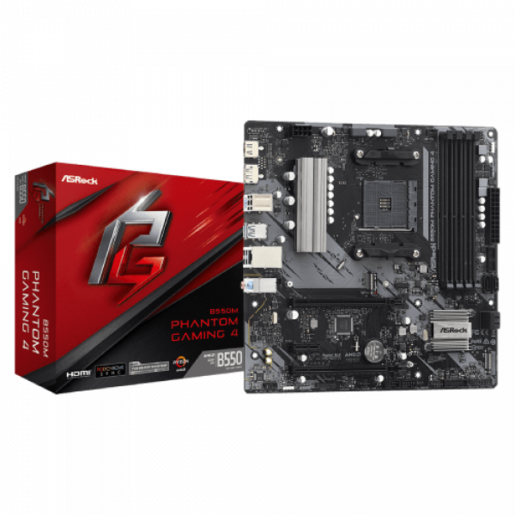 Matična ploča AM4 ASRock B550M Phantom Gaming 4 90-MXBE90-A0UAYZ