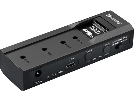USB Docking Sandberg M2 + NVMe + SATA 136-49