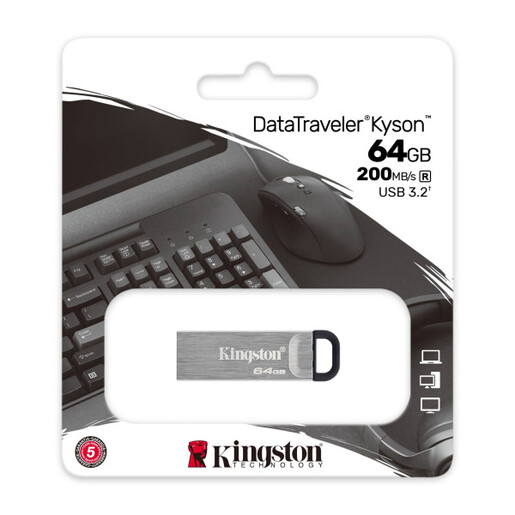 USB Flash Kingston 64GB DataTraveler Kyson USB 3.2, DTKN/64GB