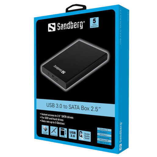 HDD Rack Sandberg 2.5" USB 3.0 133-89