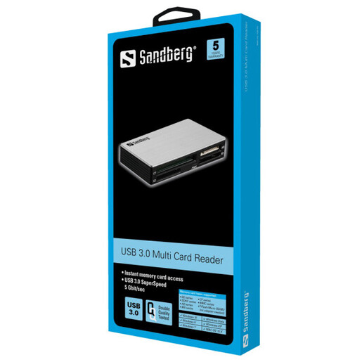 ÄŚitač kartica Sandberg USB 3.0 Multi card reader 133-73