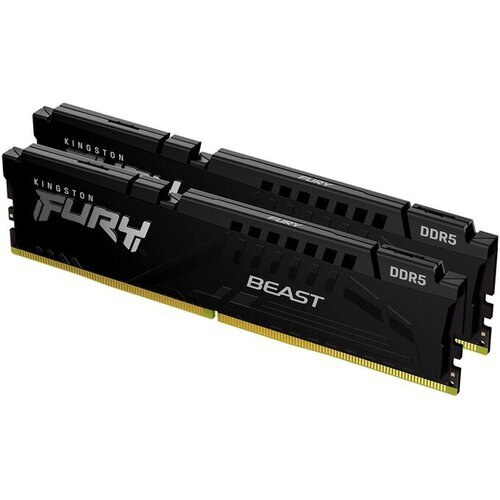 Memorija RAM DIMM DDR5 32GB (2x16GB) 6000MT/s Kingston Fury Beast Expo KF560C36BBE2K2-32