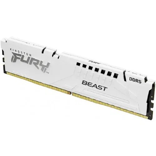RAM DDR5 32GB 5200MHz Kingston Fury Beast White KF552C40BW-32