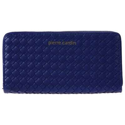 Pierre Cardin Novčanik eko-koža ženski dugi 2 zipa 8828wx15 plavi (blu) 22217