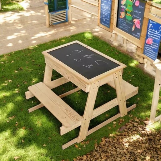 KINDER HOME Dečiji piknik sto sa tablom i kutijom za odlaganje