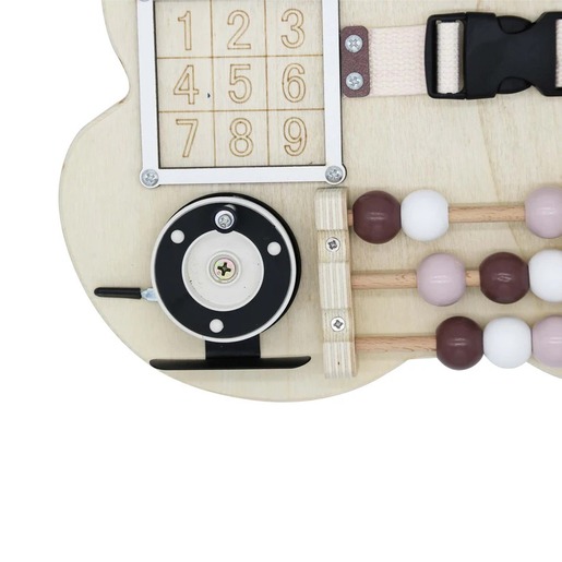 KINDER HOME Montesori drvena tabla za motoriku Medved