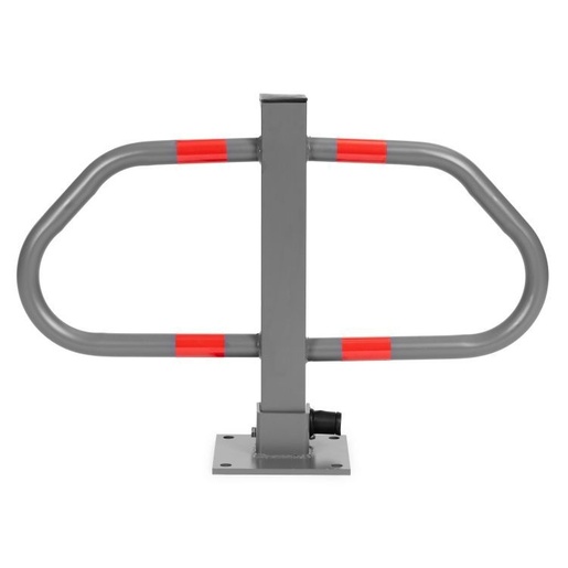 ModernHome Sklopiva Parking barijera 50 cm sa kljucem i reflektnom trakom DNPL-006