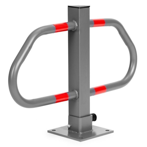 ModernHome Sklopiva Parking barijera 50 cm sa kljucem i reflektnom trakom DNPL-006