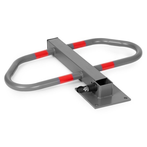 ModernHome Sklopiva Parking barijera 50 cm sa kljucem i reflektnom trakom DNPL-006