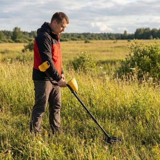 ModernHome Metal Detektor 1028 sa 3 Moda za zlato, srebro i novčiće, Pinpoint, LCD Display GC-1028