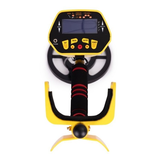 ModernHome Metal Detektor 1028 sa 3 Moda za zlato, srebro i novčiće, Pinpoint, LCD Display GC-1028