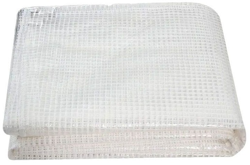 ModernHome Plastenik tunnel, 3x2x2 m, multi-season, metalni ram, bela folija, 2 ulaza G-524