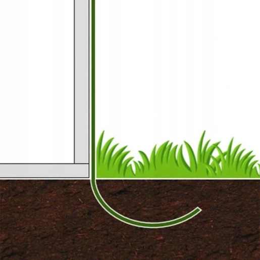 ModernHome Plastenik tunnel, 3x2x2 m, multi-season, metalni ram, bela folija, 2 ulaza G-524