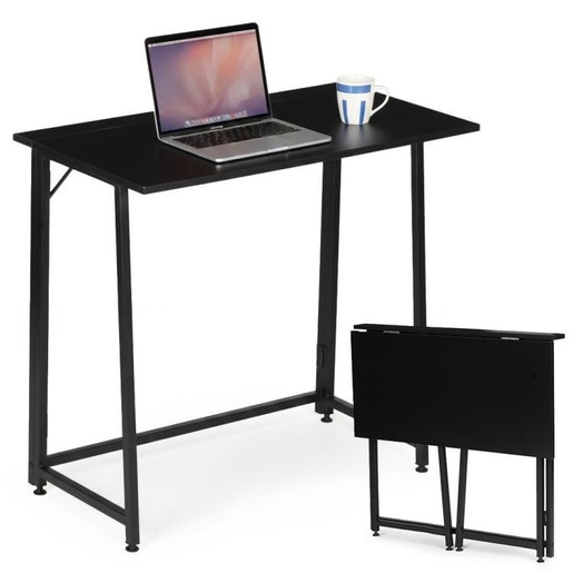 ModernHome Sklopivi sto za kompijuter 80x45 cm laptop Table black TH-FD-1