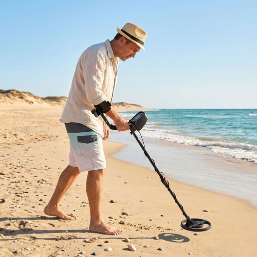 ModernHome Metal Detektor 1065 sa 3 Moda za zlato, srebro i novčiće GC-1065