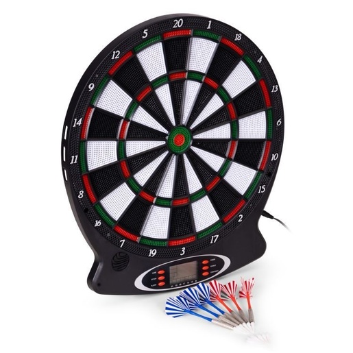 ModernHome Elektronski pikado sa LCD ekranom 38 cm, 18 igara, set sa 6 pikada AP-100