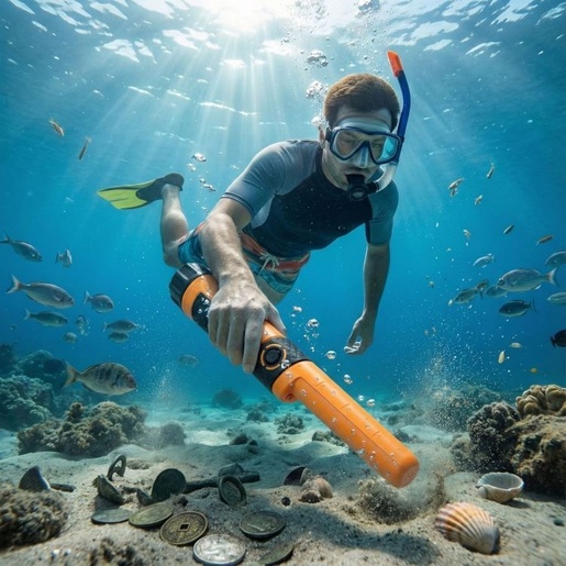 ModernHome Metal detektor Waterproof Pinpointer LED Flashlight 2006 GC-2006