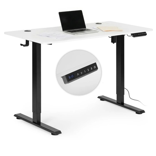 ModernHome Samostojeci Electric sto 120x60 cm podesavanje visine 72–117 cm White JNI-D45A-1-1